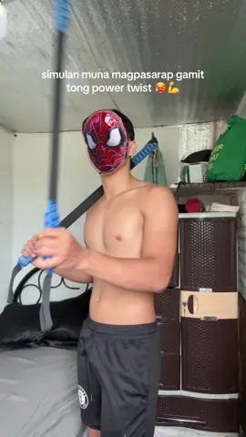 simulan muna mag pamsarap gamit tong power twist na to!!! 🥵👁️🫦👁️ #powertwister #homeworkout #workoutchallenge #gymrat #calesthenics 