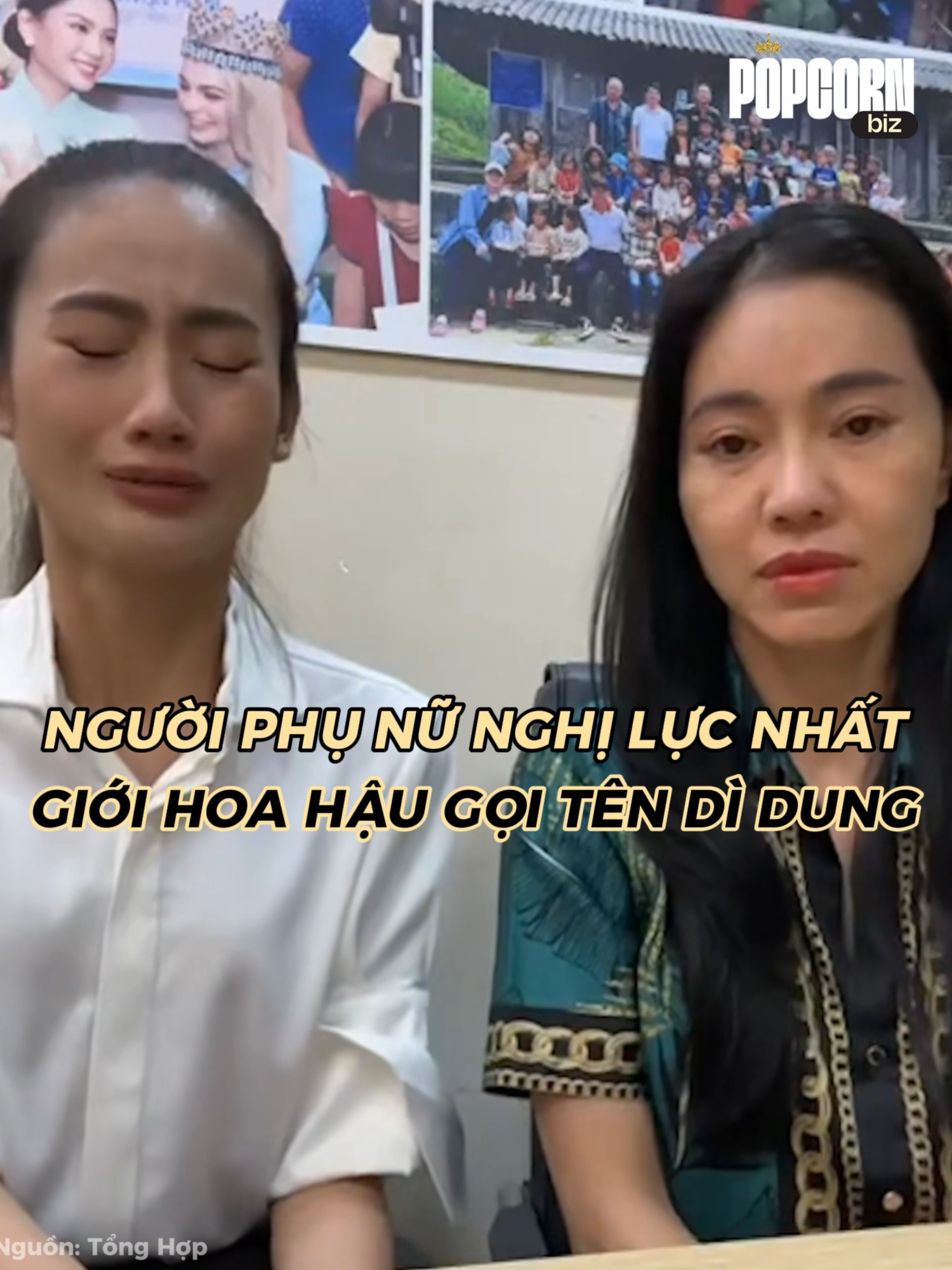 Thương dì Dung! Năm nào cũng có con gái cưng 