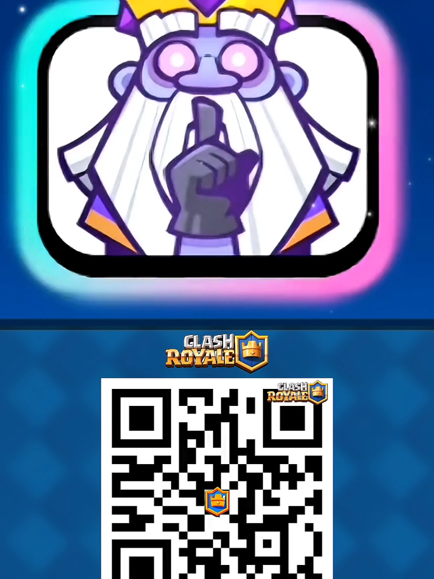 New Emote Qr Code 🤩  #clashroyale #clashroyalemoments #clashroyaledaily #gaming #fyp 