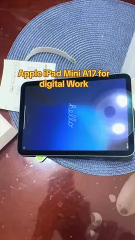Apple iPad Mini A17 for Digital Work. #Appleipad #Appleipadmini #applemusic 