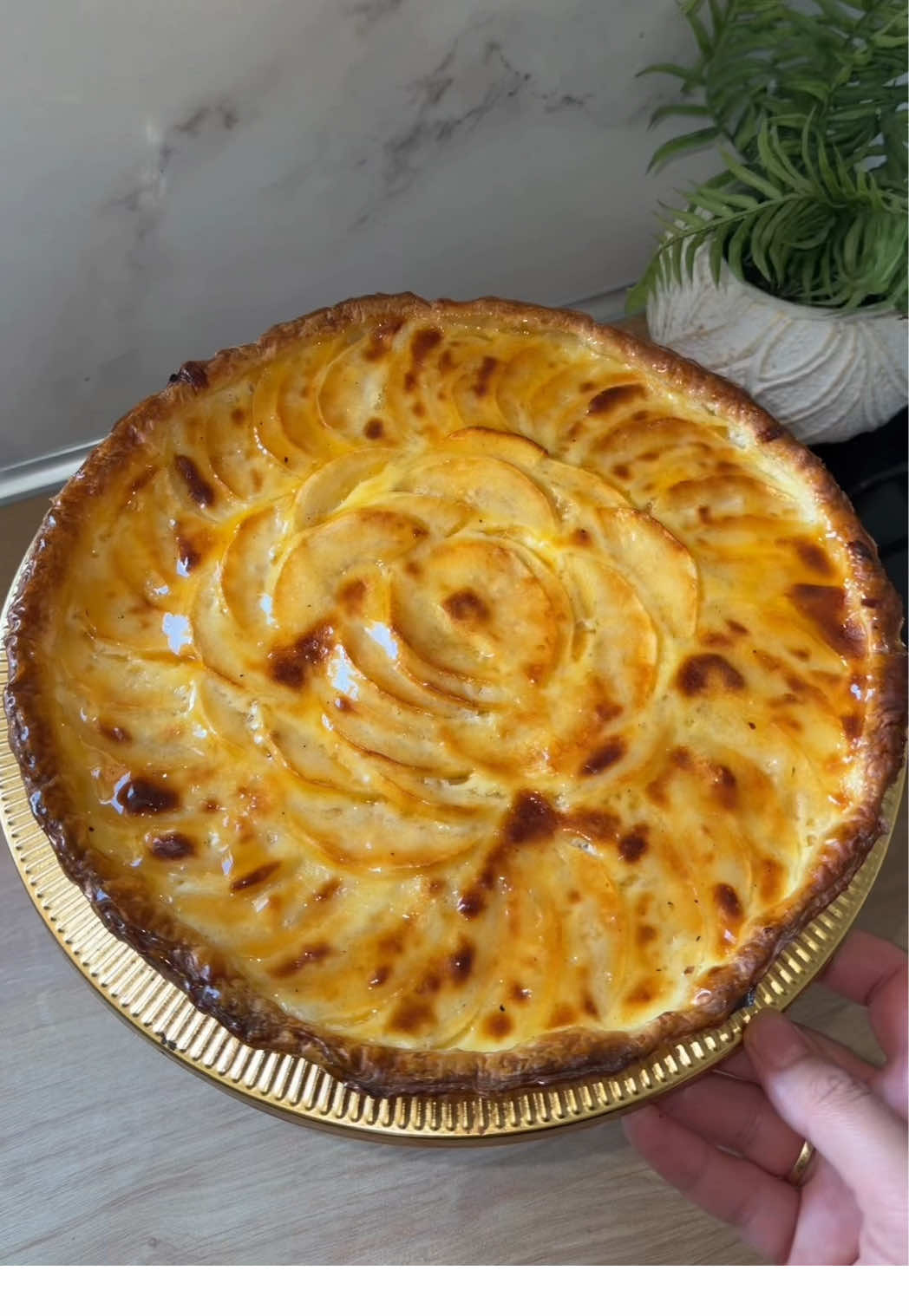Meilleur tarte au pomme 🍎 #pourtoi #fouryou #fouryoupage #recette #recettefacile 