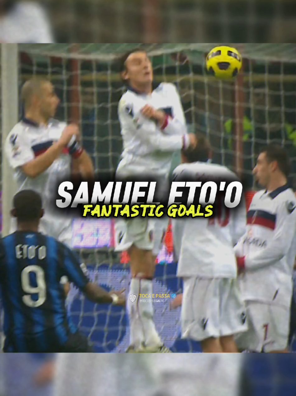 As ruas não esquecerão de Samuel Eto'o #etoo #samueletoo #atacante #camisa9 #ligadoscampeões 