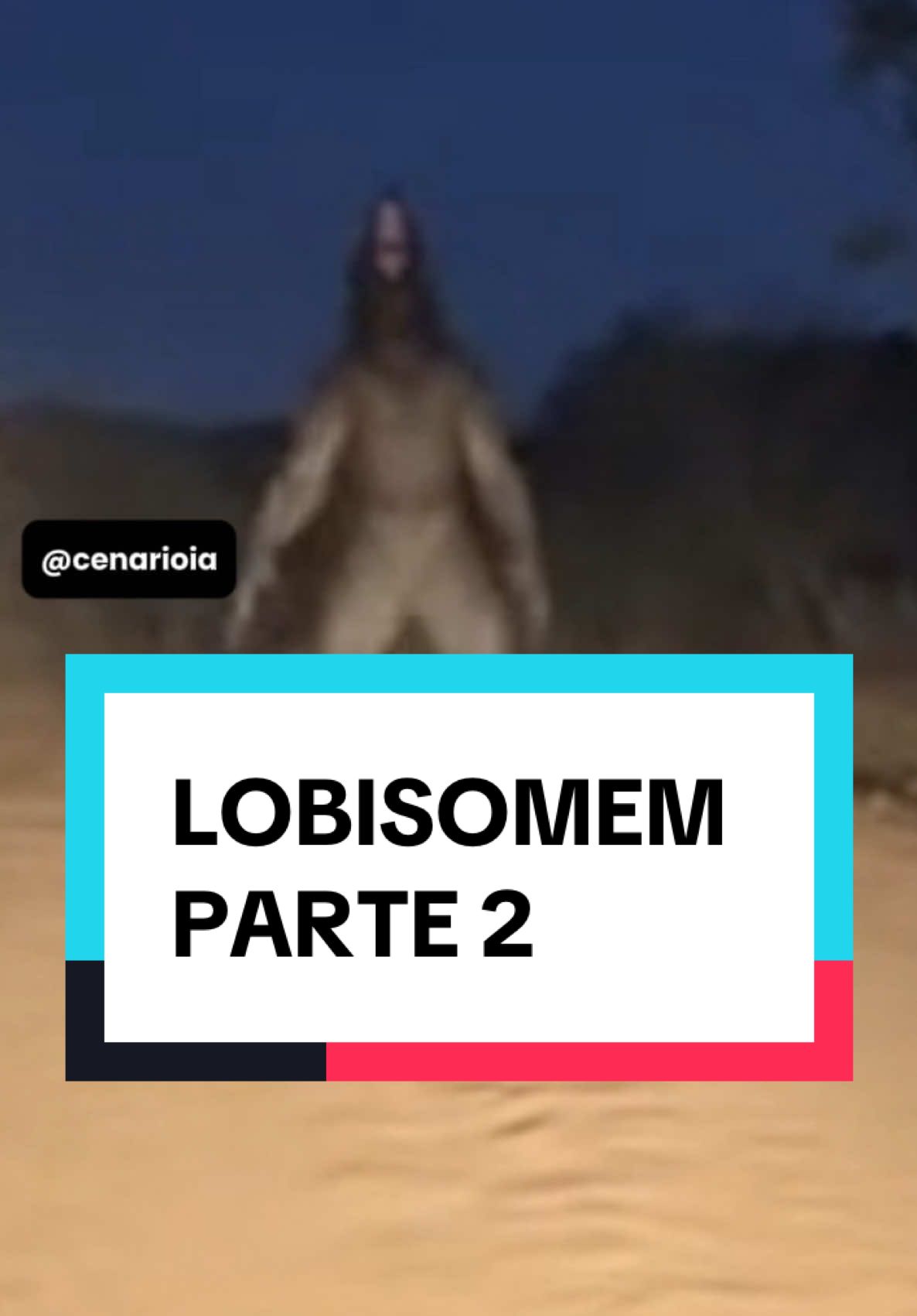 Mais uma aparição do lobisomem no Ceará! Cuidado pessoal 😱 #lobisomem #viralvideos #ceara #fy #terror 