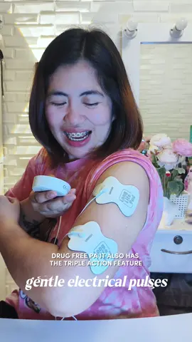 Back pain and shoulder pain relief made easy with Omron TENS Massager. Compact, drug-free and with 10 intensity levels. Add to cart this 10.10 #BeSureWithOmron #tiktokmademebuyit #massagetherapy #WellnessPH 