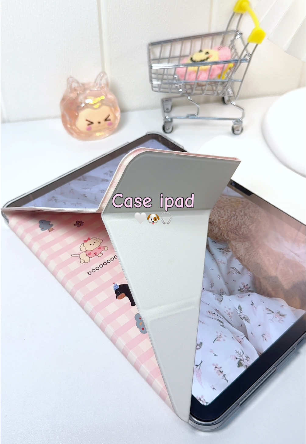 เคสไอแพด ลายการ์ตูนคือน่ารักมาก สีสดใสสุดๆ ✨🐶🐰💕#เคสไอแพด #เคสไอแพดมีที่เก็บปากกา #เคสไอแพดหมุนได้ #เคสไอแพดน่ารัก #เคสไอแพดหมุนได้360องศา 
