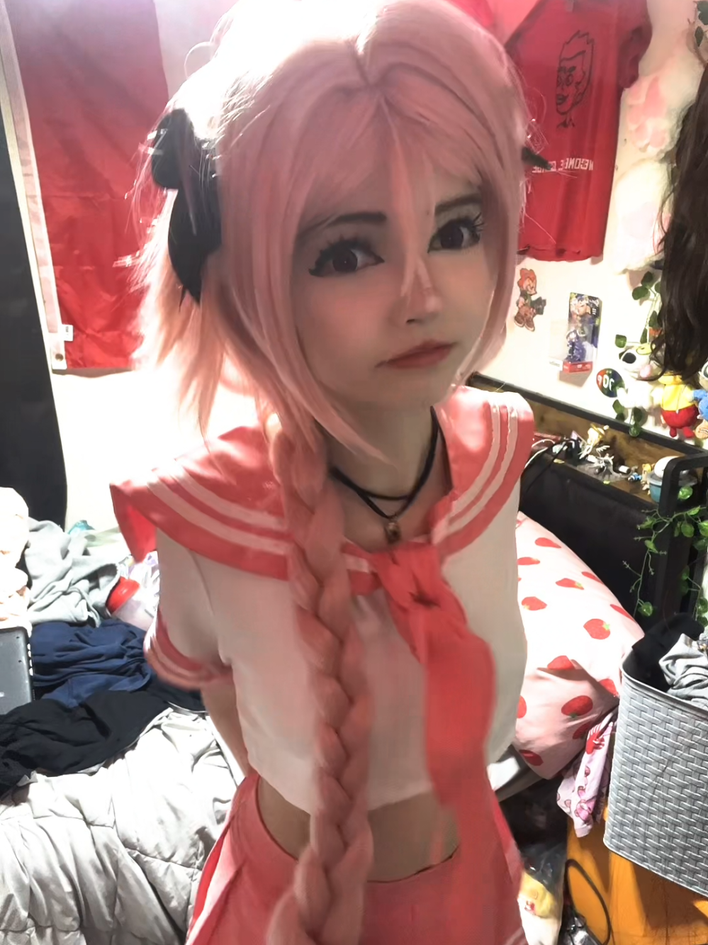 sup #cosplay #astolfo #astolfocosplay #cosplayer #weeb 