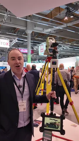 The amazing Leica TS20 is solving your surveying issues. #survey #ai #fast #leica #surveying 