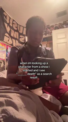 now i’m just watching and waiting for my fav to DIE. #fyp #viral #netflix #relatable #funny (EDIT: lowkey don’t open the comments ppl are spoiling in here)