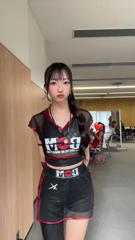 ポニーテールが最強らしいね #16歳 #BOMガール #ラウンドガール #アイドル #ムエタイ 