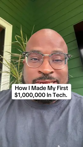 How I Made My First $1,000,000 In Tech.  #techtok #cloudcomputing #entrepreneur #careeradvice #career 
