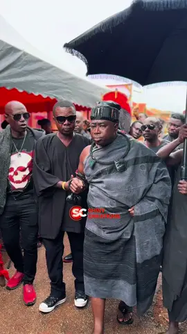 Dontehene of Agogo mourns with the family of Akaluka. #foryoupage #viral #trending 