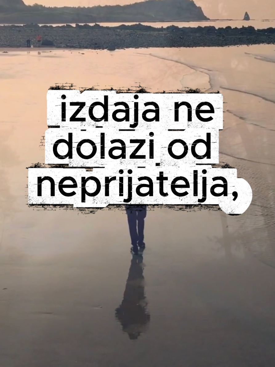Kada vidiš svog prijatelja sa tvojim neprijateljem, znaj da su ti obojica neprijatelji – jedan javni, a drugi tajni. #fyp #bosna #sandzak #hrvatska #srbija 
