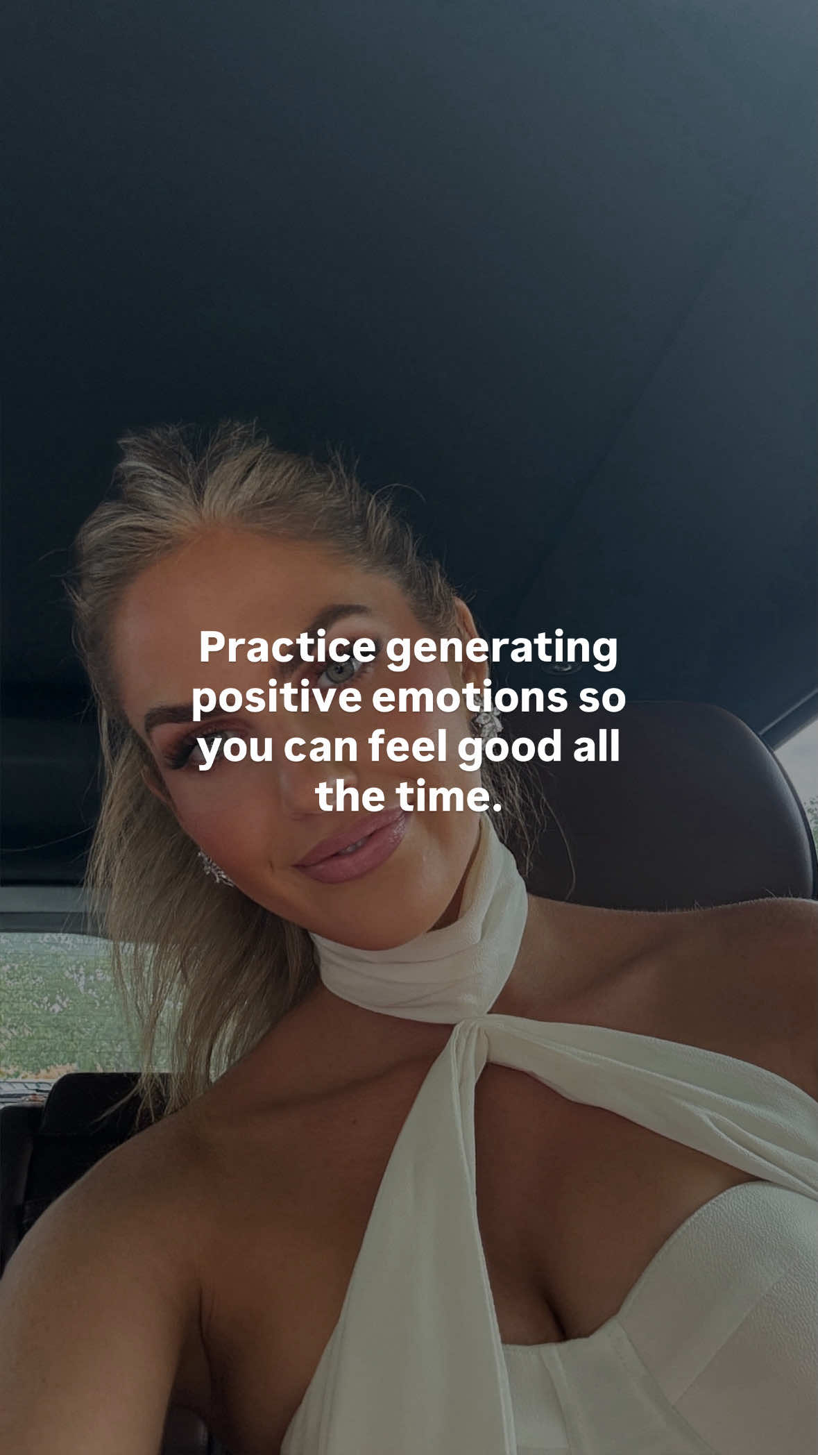When you start training, positive emotions, like a muscle, you get better at creating those positive emotional experiences for yourself, regardless of what’s happening around you. Until you grow that muscle, you will always be at the mercy of what’s going on around you to feel good. ##selfmastery##richarddotts##quantumleap##selfconcept##lawofattractiontips