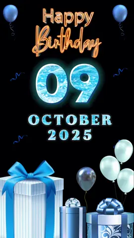 #CapCut Birthday Template 9 October 2025 #birthday #happybirthday #happybirthdaytoyou #hbd 