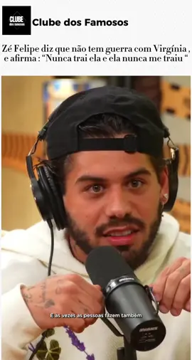 No PodPah, Zé Felipe comenta sobre Virgínia: