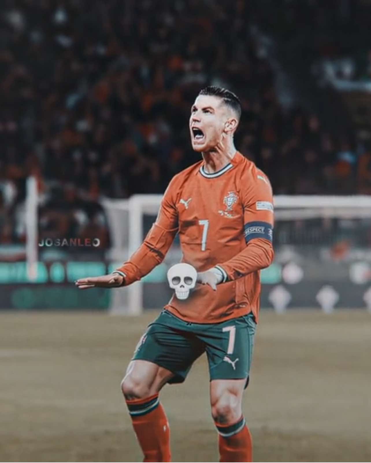 Don't provoke the Goat 💀 || #fyp #ronaldo #cristianoronaldo 