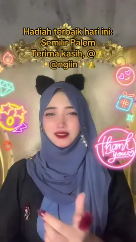 Terima kasih atas Hadiah luar biasa yang Anda kirim ke LIVE saya! Apresiasi Anda terhadap konten saya sangat berarti bagi saya.@👑✨@ngiin✨👑 #tiktoklive #livehighlights #livegift #palmbreeze #semilirpalem 