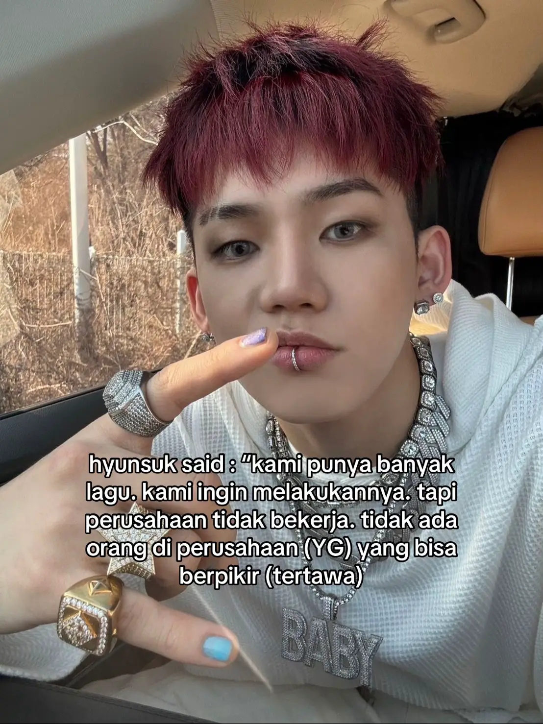 hahaha #babymonster #treasure #ygentertainment 