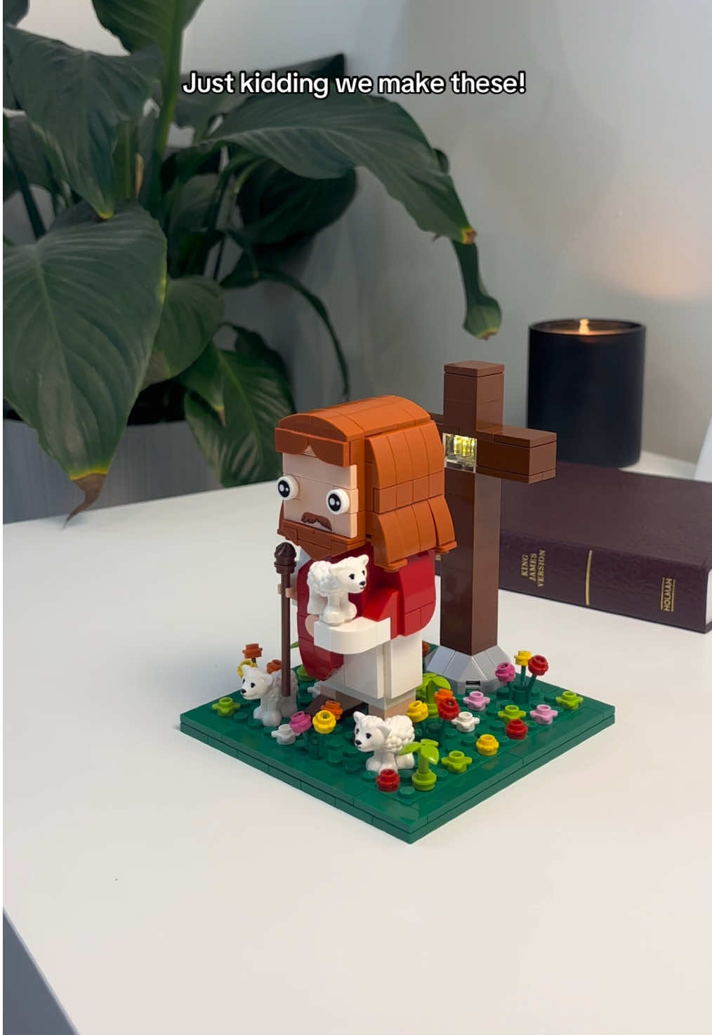 Christians should keep I going? 🥺❤️ #jesus #legos #christian #god 