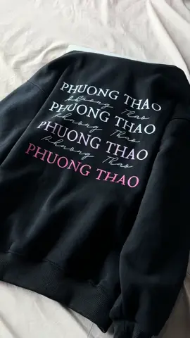 Hoodie in tên người thương #dapper_studio #intheoyeucau #hoodie #couple #sweater 