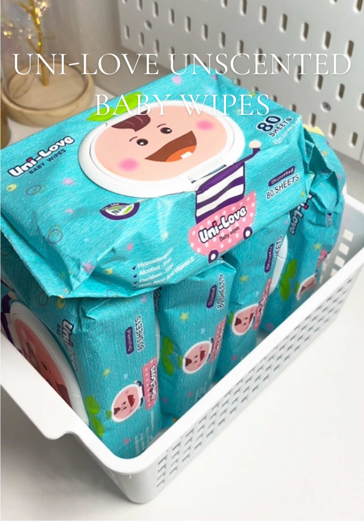 5packs of unilove baby wipes sobrang sulit🫣 #fyp #unilove #unilovebabywipes #unilovequalityandtrustedbabybrand #uniloveunscentedwipes 