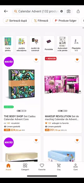 Sezonul calendarelor advent a început oficial! 🎄 Fie că vrei ceva pentru tine sau un cadou special, acum e momentul perfect să comanzi — sunt reduceri de până la 60% dacă folosești codul SUPER până pe 13 octombrie. 💝 Găsești toate calendarele aici 👇 https://ty.gl/dy5trxd72gxno #AdventCalendar #BeautyDeals #Reduceri #MakeupLover #TheBodyShop     