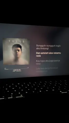 Langit Abu-Abu - #TULUS #applemusic #lyricsvideo #fyppppppppppppppppppppppp 