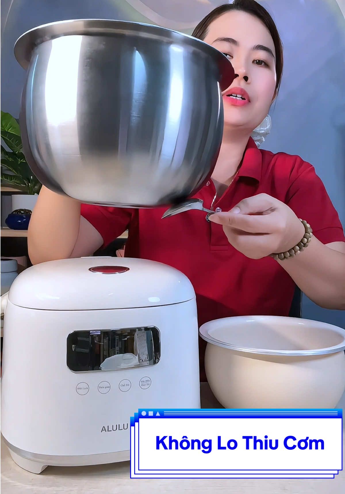 Nồi cơm điện Thông minh ALULU , 30 ngày dùng thử 30 ngày #hongthuyone5 #noicom #noidien #noicomdien #noicomdienmini 
