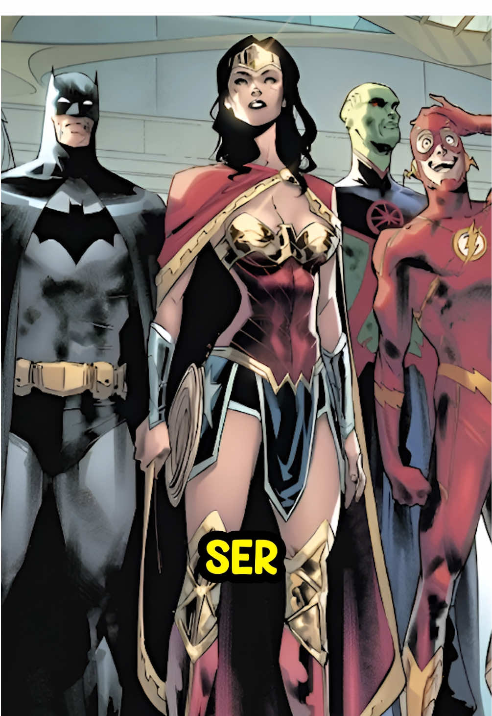 A Liga da Justiça do Futuro! #ligadajustica #dc #dccomics #hq #fyp