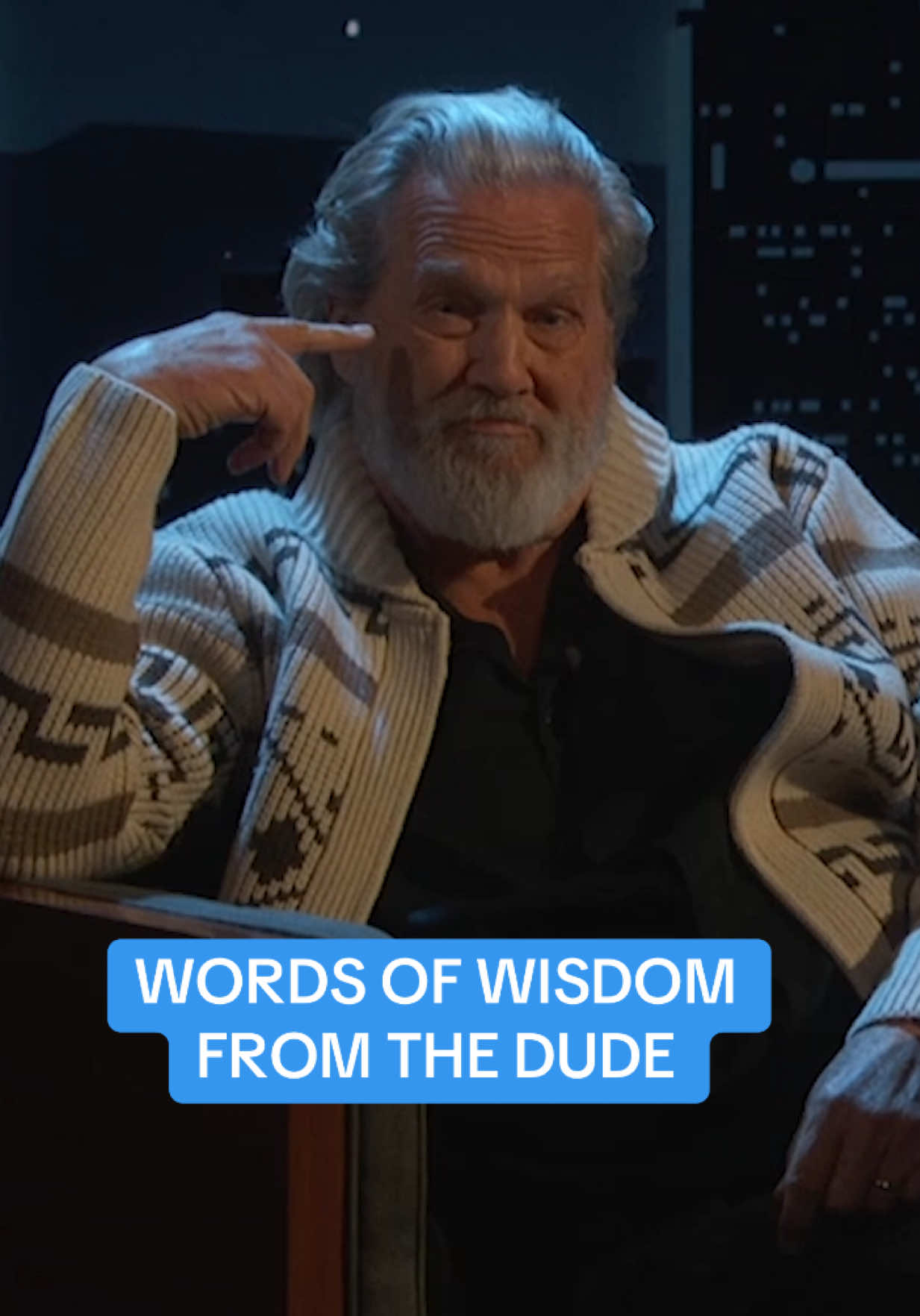 Some words of wisdom from The Dude! 