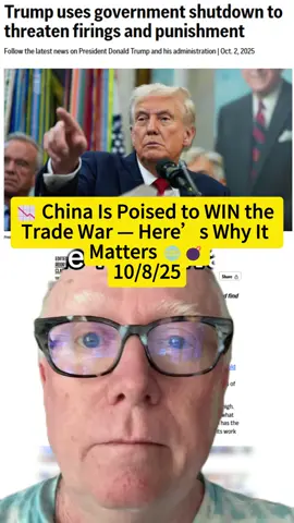 📉 China Is Poised to WIN the Trade War — Here’s Why It Matters 🌐💣 #tradewar #china #economy #politics #fyp
