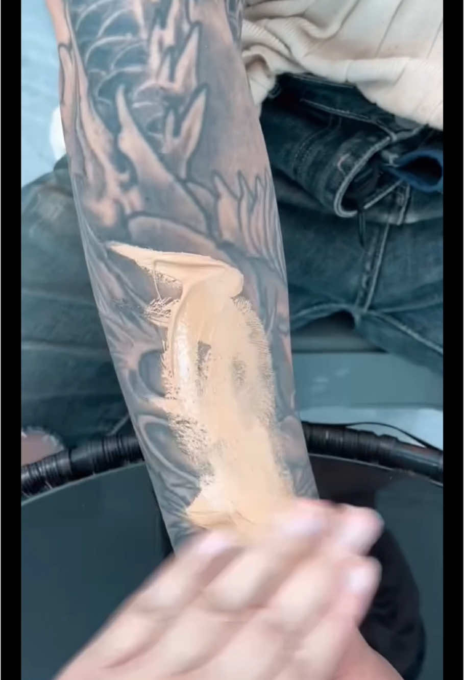 Cover tattoo #swifttattoo #tattoo #tattootiktok #tattoolover #covertattoo #tattooartist 