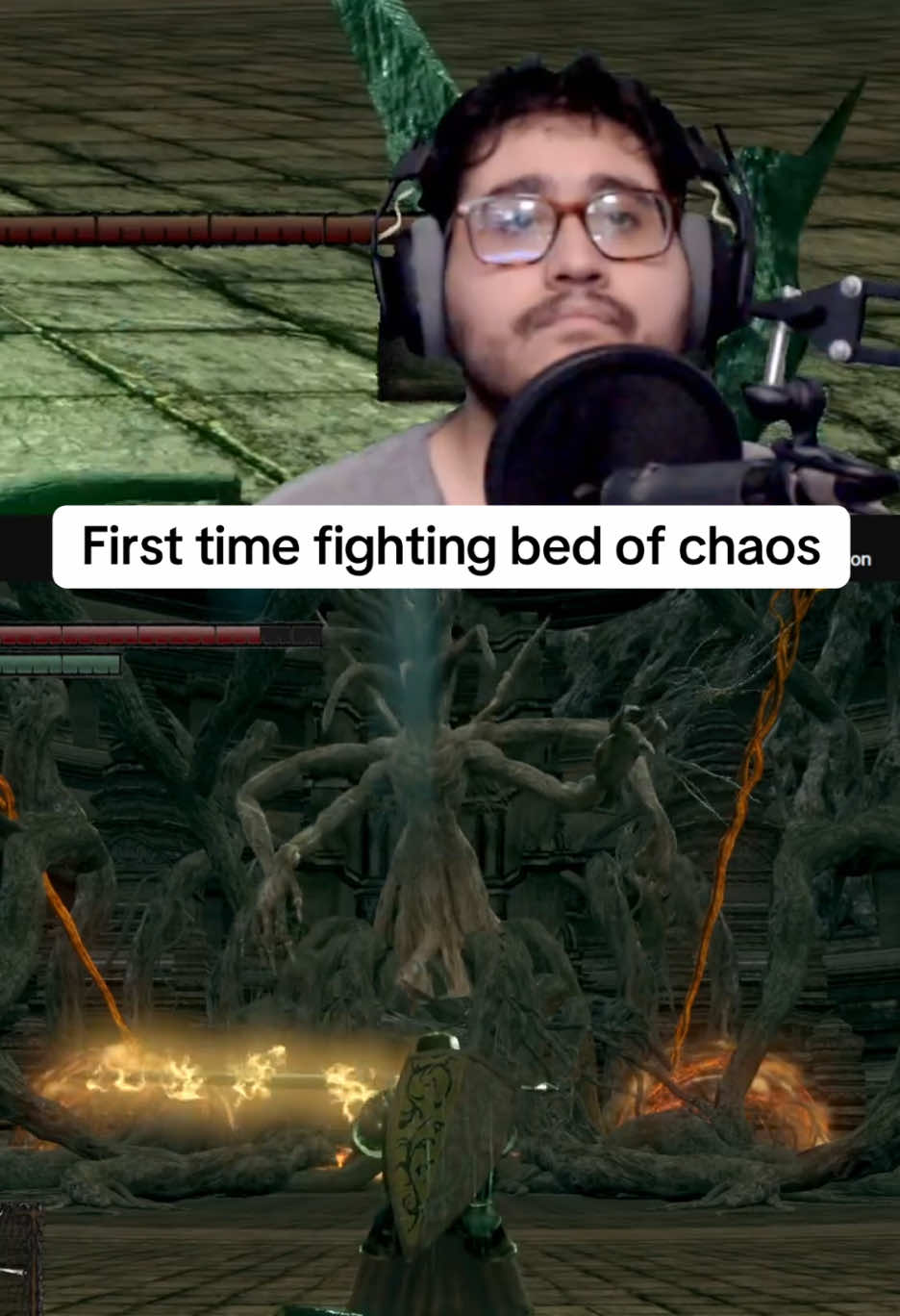 Bed of chaos more like bed of tranquility the way I was asleep during the run back #darksouls #darksouls1 