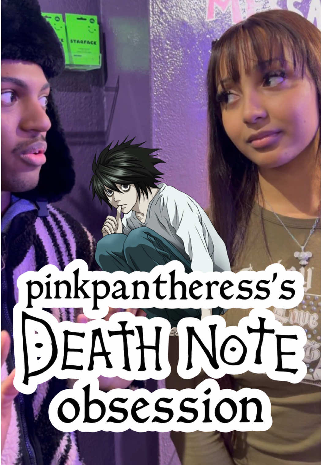 Pinkpantheress x deathnote? @😘🙈☺️ @hugobossspectacles  #deathnote #deathnotel #anime #pinkpantheress #deathnoteコスプレ 