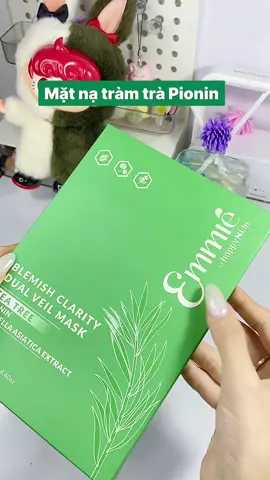 Có mặt nạ cho da mụn rồi nà #matnatramtrapionin #matnachodamun #happyskinvietnam #emmiebyhappyskin #tylareview 