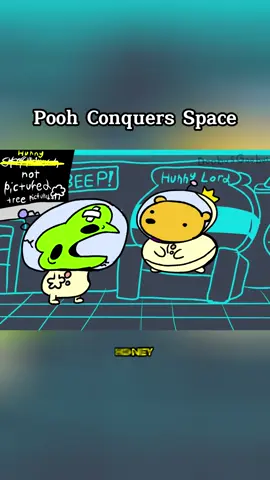 Pooh Conquers Space #doobusgoobus #animation #funnyvideos #fyp #trending 