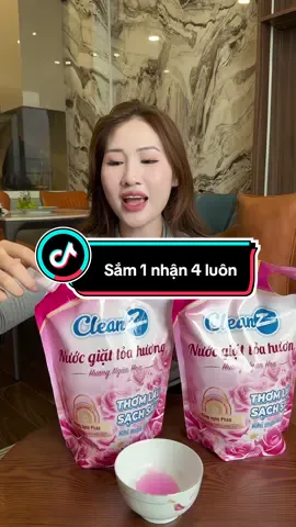 Sắm 1 mà nhận 4 lit nước giặt CleanZ các bác ơi #emanhnhaxanh #emanhnhaxanhreview #anhemnhaxanh #nuocgiatxa #nuocgiatcleanz 