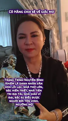 Giấc mờ về ông Trạng Trình Nguyễn Bỉnh Khiêm là danh nhân văn hóa lỗi lạc, nhà thơ lớn, bậc hiền triết, nhà tiên tri đại tài, nhà giáo vĩ đại, bậc sư biểu được người đời tôn vinh, ngưỡng mộ#nguyenphuonghang #nguyenphuonghang #fanchinhnghia #vietnam 