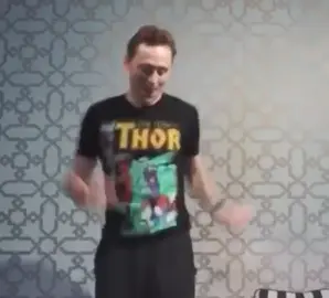 found this on my phone #tomhiddleston #shitpost #marvelememes #marvel #dancing