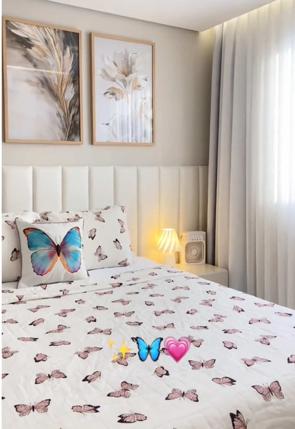 Cabeceira modulada pro meu quarto #casanova #quarto #decoracao #donadecasa #achadinhos 