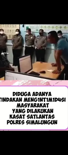 Video intimidasi oknum polisi beredar di jagad maya #polisi #simalungun #polripresisi #intimidasi 