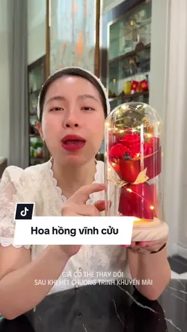 Trả lời @GiangHieu0591 Đã có màu hồng nhạt trong giỏ rồi, còn số lượng ít thôi nên bác tranh thủ nhé #hoahongvinhcuu #quatang20_10 #quatangnguoiyeu #quatangvo #ngocngannga 