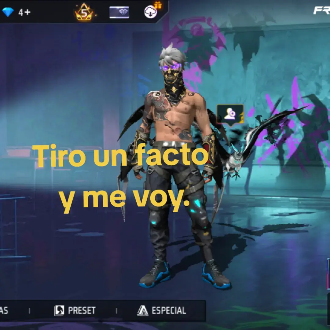 Tiro un facto y me voy Freefire Garena #veteranos_free_fire #garena #freefire #ayudameacrecer 