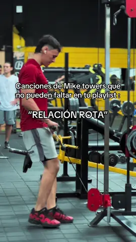 Para que se motive recordándola 🤣 #miketowers #playlist #entrenamiento 