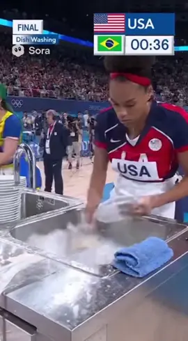 Women’s Olympic Games Dish Washing Finals 