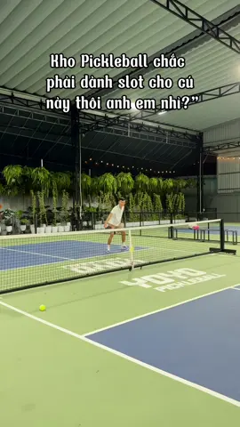 Cú đánh này có đủ level để ghi danh trong Pickleball không?”#pickleball 