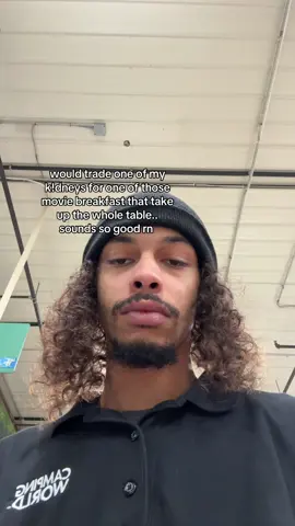 waffles, pancakes, muffins , bacon, sausage, cinnamon rolls.. everything #fyp #funny #relatable #curtkocaine 