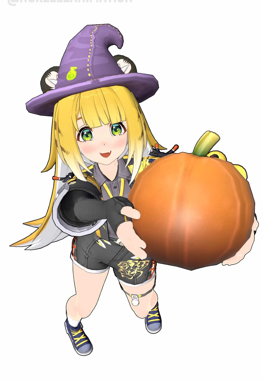 IT IS A SPOOKY MONTH WITH JU FUFU🐯🎃 #spookymonth #zzzero #zenlesszonezero #animationmeme #animation 