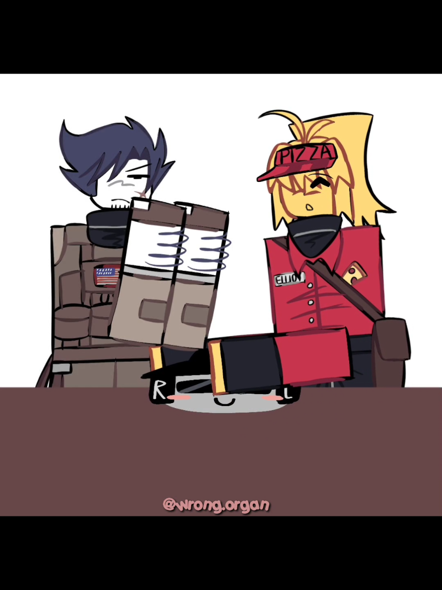 Reupload (hay hay hay, yushooo) : : #forsaken #elliot #guest1337 #chance #pizzapunch 