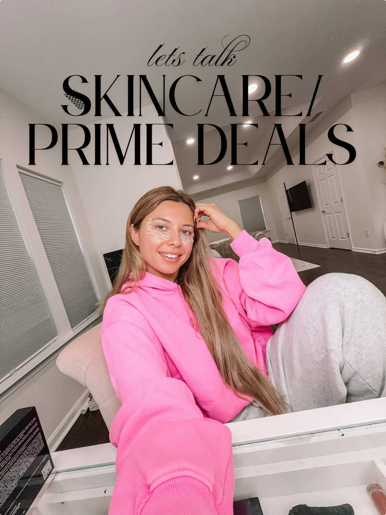 I'm watching this back and I forgot to put serum 🤦🏼‍♀️ can you tell I'm tired? All my prime deals are posted on my Amazon storefront, link in bio 💗#skincare #primedeals #greekmom #sahm @Amazon @apivita @Caudalie @rhode skin @Divi Scalp & Hair Health @Gisou 